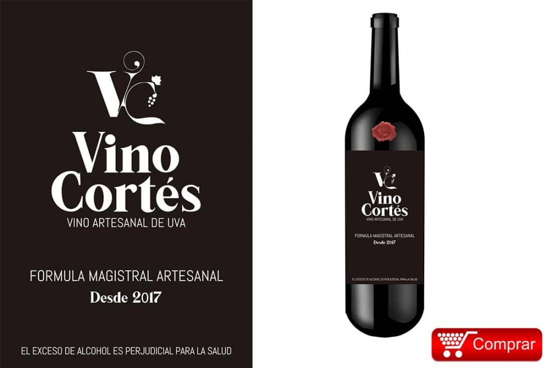 Wine Cortés: vino tinto de uva Isabella, foto 3